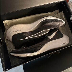 Nike Women's Black and White ZoomX Running Shoes